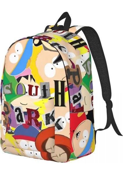 Souths Cool Parked Sırt Çantası Hafif Lise Iş Günlüğü Erkekler Için Gündüz Paketi Kadın Dizüstü Tuval Çantaları Renk: 5/boyut: S (Yurt Dışından)