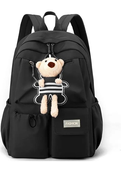 Koreli Versiyonda Kızlar Için Yüksek Kaliteli Görünüm Tarzı Okul Çantası, Basit ve Çok Yönlü, Genç ve Kıdemli Yüksek Skolor Için Uygun: Mor (Yurt Dışından)