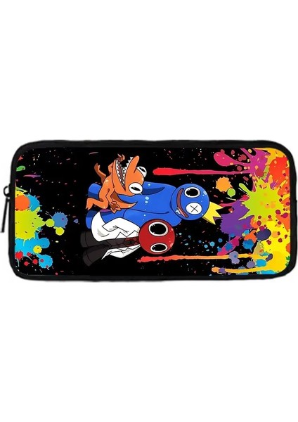 Game Rainbow Friends Çocuk Okulu Backpack Öğle Yemeği Çantaları, Kalem Çantaları, Erkek Kızlar Için Okul Çantaları En Iyi Hediye Rengi: XHOO1-BD-1111-A3 (Yurt Dışından)