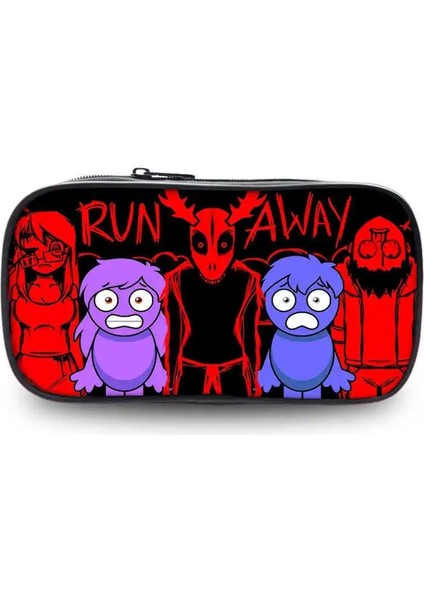 Incredibox Schoolbag Sprunki Sırt Çantası Çift Katmanlı Sprunki Sırt Çantası Öğrenci ve Çocuklar Mochila Pencial Bag Sprunki Sırt Çantası Renk: 21X10CM (Yurt Dışından)