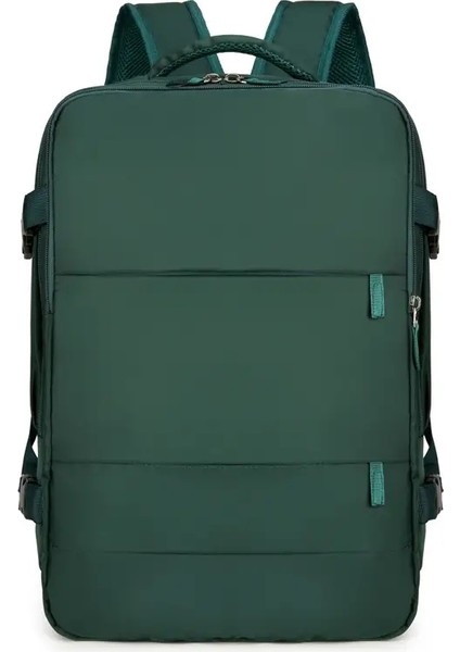 Çok Fonksiyonlu Büyük Kapasiteli Seyahat Sırt Çantası, Şarj Portlu Genişletilebilir Dizüstü Bilgisayar Sırt Çantası, Womenolor Için Business Sırt Çantası: Açık Yeşil/boyut: 43X30X20CM (Yurt Dışından)