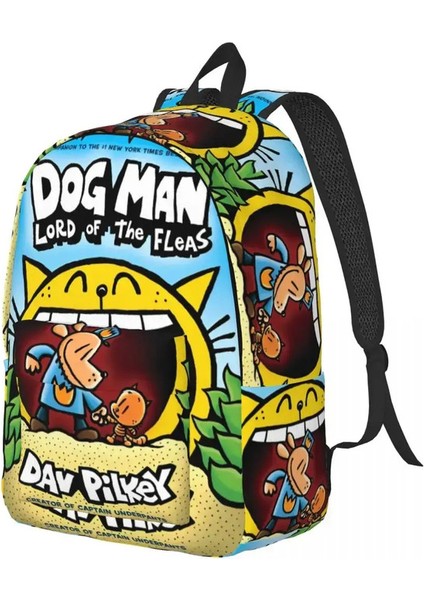 Dogman Cool Manga Comic Sırt Çantası Erkekler Için Kadınlar Genç Öğrenci Işletme Day Rapası Köpek Anime College Tuval Çantalar Durablecolor: Gösterildiği Gibi/boyut: Çocuklar Için (Yurt Dışından)