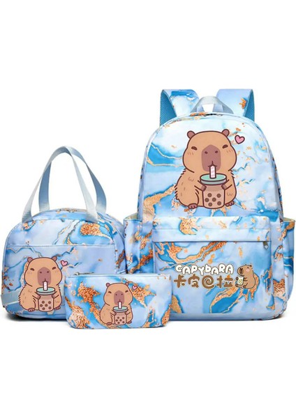 Capya Renkli Sırt Çantası Öğle Yemeği Çantası Sırtlı Sırt Çantası Kızlar Için Gündelik Okul Çantaları Kadın Kadın Öğrenci Gençler Renk Ayarları: Fotoğraf Rengi (Yurt Dışından)