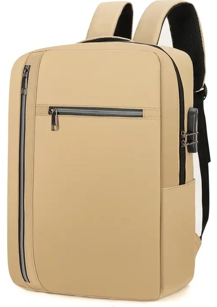 Şifre Kilidi ile Hırsızlık Önleme Sırt Çantası - Büyük Kapasite, Iş Seyahati, Banliyö ， Dizüstü Bilgisayar Çantası ， Çoklu Renk Kullanılabilirliği: Mavi (Yurt Dışından)