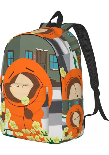 Souths Cool Parked Sırt Çantası Hafif Lise Iş Günlüğü Erkekler Için Gündüz Paketi Kadın Dizüstü Tuval Çantaları Renk: 7/boyut: S (Yurt Dışından)