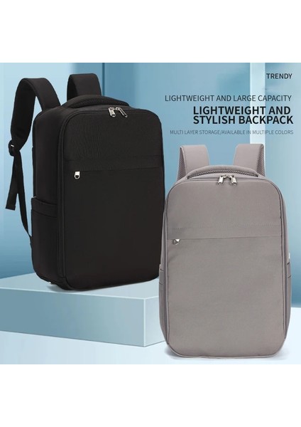 Erkek ve Kadın Gider Büyük Kapasiteli Sırt Çantası Depolama Hafif Seyahat Çantası Kısa Mesafeli Iş Gezisi Bilgisayar Sırt Çantası Renk: Mavi/boyut: 15 Inç (Yurt Dışından)