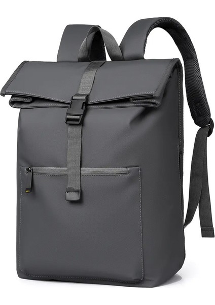 Erkekler Işletme Sırt Çantası Moda Yüksek Kaliteli Bagpack Büyük Kapasiteli Çok Fonksiyonlu Dizüstü Dizüstü Çantalar Eğlence Düz Renk Schoolbagcolor: Siyah (Yurt Dışından)