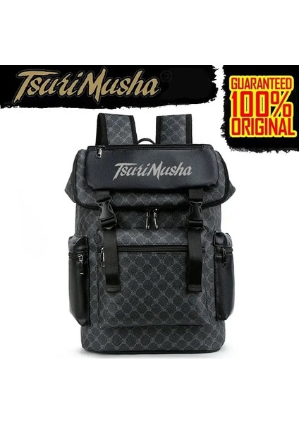 Tsurimusha 20L Kentsel Erkekler Iş Balıkçılığı Sırt Çantası Sırt Çantası Büyük Kapasiteli Çok Işlevli Çok Işlevli Dizüstü Bilgisayar Backpacks Schoolbagcolor: Black (Yurt Dışından)
