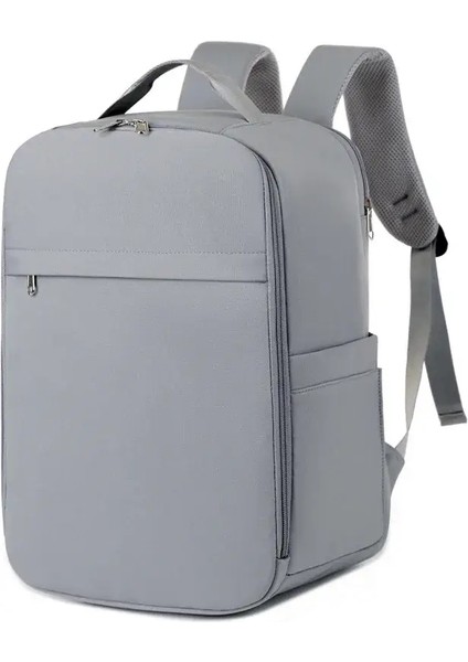 Erkekler 40X20X25 Kabin Çantası Açık Seyahat Hafif El Bagaj Sırt Çantası Kısa Mesafeli Sırt Çantası Iş Bilgisayar Çantası Renk: Gri (Yurt Dışından)