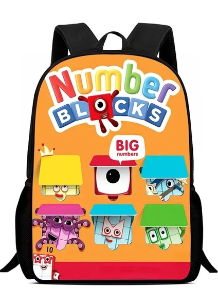 Mochila Okul Sırt Çantası, Kız Erkekler Için Karikatür Okul Çantaları, Dalı Hafif Ağırlık Numgtbebock Çocuklar Anaokul Renk Için Sırt Çantası: COLOR003 (Yurt Dışından)