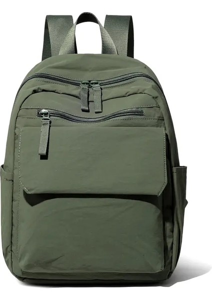 Modaya Uygun Moda Boş Zaman - Omuz Sırt Çantası, Iş Gezileri ve Işe Gidip Gelme Için Oxford Kumaş Bilgisayar Çantası, Seyahat Çantası, Renk: Yeşil/boyut: 13 Inç (Yurt Dışından)