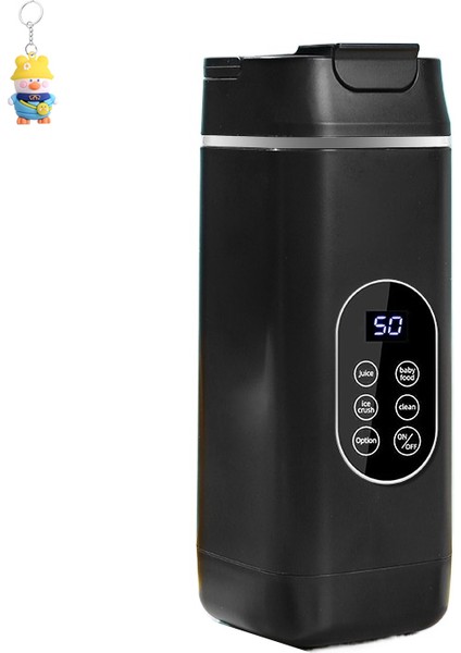 Meyve Sıkacağı Ev Kırılmış Buz Kendinden Temizleyici USB Taşınabilir Meyve Sıkacağı 12 Bıçak Eşlik Edilen Meyve Sıkacağı Bardak (Yurt Dışından)