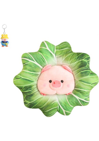 Çift Taraflı Lahana Domuz Yastığı Sandalye Yastığı Osuruk Yastığı Kanepe Koltuk Yastığı Peluş Siesta Yastığı Sırt Yastığı (Yurt Dışından)