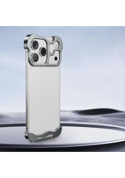 iPhone 17 Pro Max Için Çerçevesiz Metal Telefon Kılıfı (Yurt Dışından)