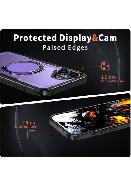 iPhone 16 Plus Için Pc Hibrit Tpu Telefon Kılıfı (Yurt Dışından) fırsatları