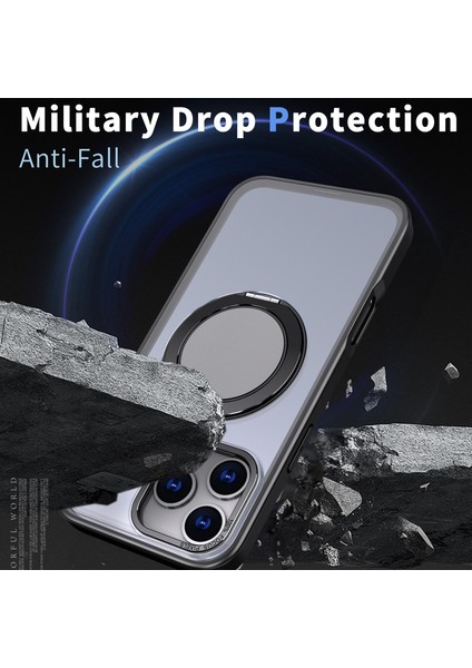 iPhone 17 Pro Max Için Magsafe Manyetik Tutucu Telefon Kılıfı (Yurt Dışından) modelleri