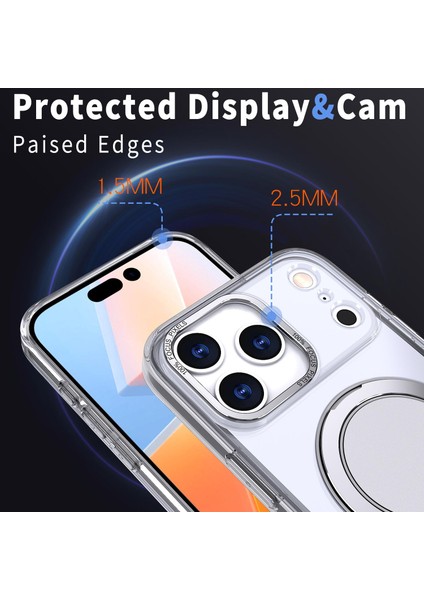 iPhone 17 Pro Max Için Magsafe Manyetik Tutucu Telefon Kılıfı (Yurt Dışından) indirimleri