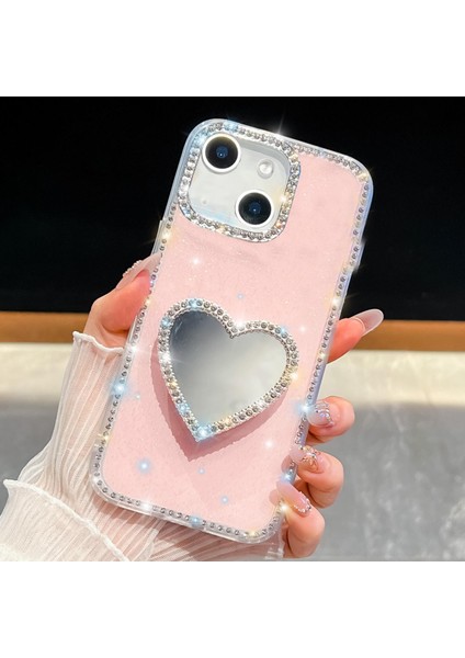iPhone 15 Için Aynalı Telefon Kılıfı (Yurt Dışından)