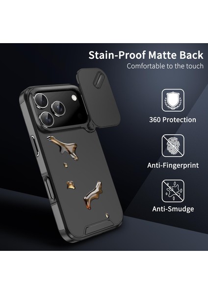 Camshid Tpu + Pc Telefon Kılıfı iPhone 17 Pro Için (Yurt Dışından) fırsatları