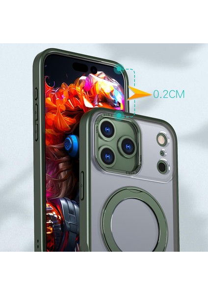 iPhone 17 Pro Için Magsafe Yüzük Tutucu Telefon Kılıfı (Yurt Dışından) indirimleri