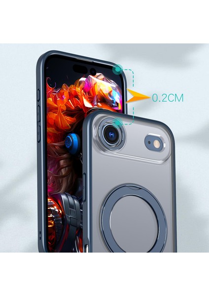 iPhone Air Için Magsafe Yüzük Tutucu Telefon Kılıfı (Yurt Dışından) indirimleri