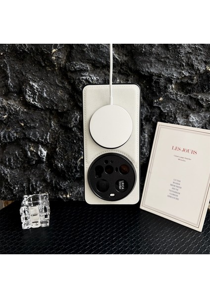 Xiaomi 15 Ultra Manyetik Kılıf Dana Dokulu Pu + Tpu + Pc Destekli Telefon Kılıfı (Yurt Dışından) fiyatları