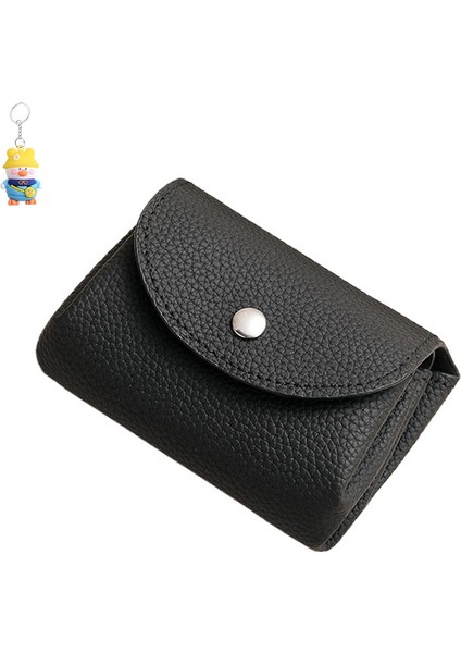 Kısa Sevimli Para Cüzdanı Yumuşak Deri Mini Küçük Para Cüzdanı Kart Madeni Para Çantası Depolama Çantası (Yurt Dışından)