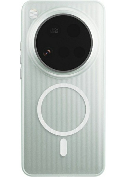 Xiaomi 15 Ultra Oluklu Dokulu Sert Pc Telefon Kılıfı Magsafe ile Uyumlu (Yurt Dışından)