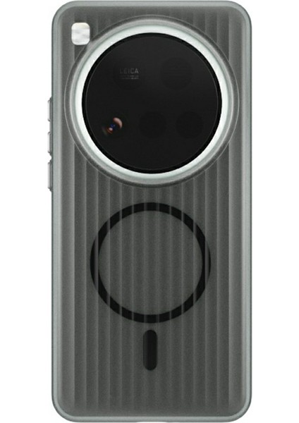 Xiaomi 15 Ultra Oluklu Dokulu Sert Pc Telefon Kılıfı Magsafe ile Uyumlu (Yurt Dışından)