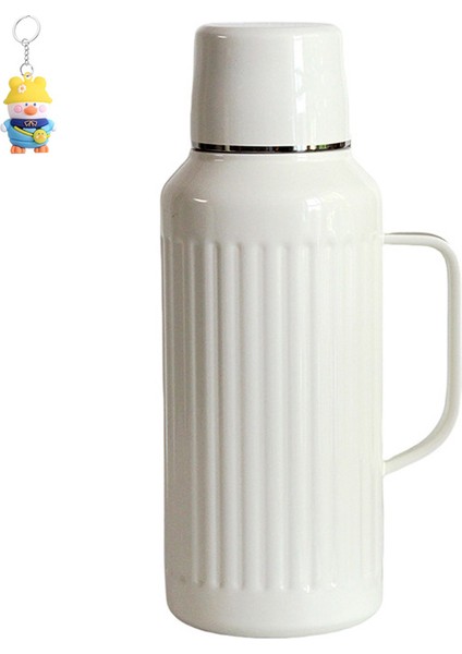 316 Paslanmaz Çelik Termos Fincan Klasik Mekanik Sıcaklık Göstergesi Güveç Çaydanlığı Açık Araba Kolu Güveç Beher (Yurt Dışından)