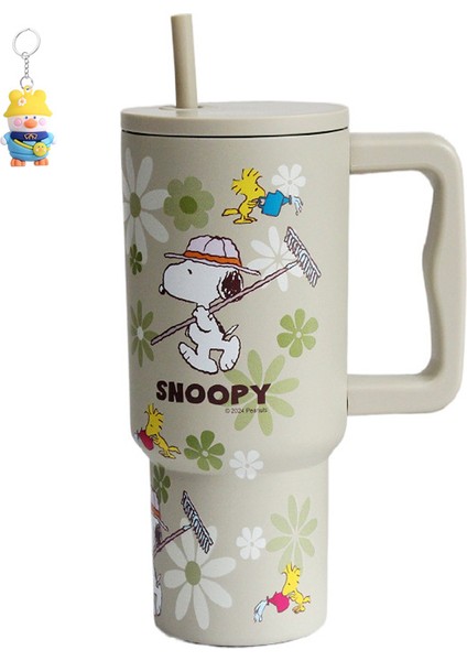 Kolu Araba Bardak Yalıtımlı Buz Bardak Araba Açık Taşınabilir Büyük Kapasiteli Pipetli Bardak (Yurt Dışından)