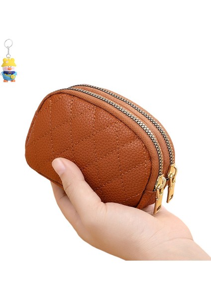 El Tutuşu Mini Kız Küçük Cüzdan Dikiş Çift Fermuarlı Madeni Para Değişim Çanta Bozuk Para Çanta (Yurt Dışından)