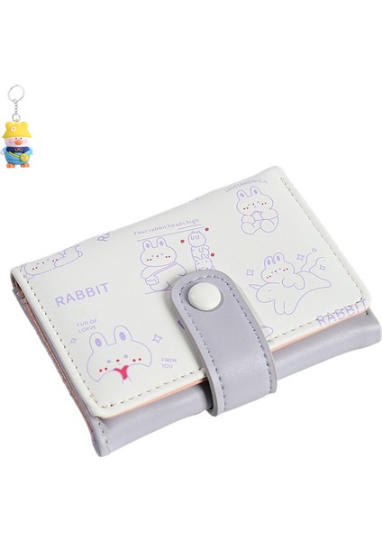 Bayan Cüzdan Kız Cüzdan Kısa Karikatür Sevimli Çoklu Kart Yuvası Para Cüzdanı Cüzdan (Yurt Dışından)