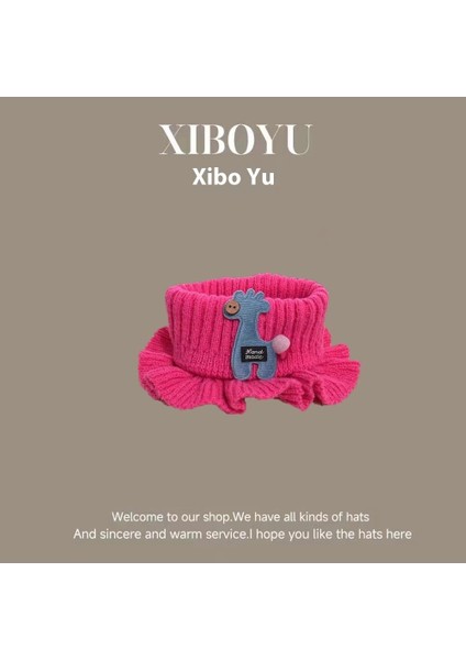 Sonbahar ve Kış Erkek ve Kız Çocuk Kulak Koruması Süper Sevimli Mika Serisi Çizgi Film Çocuk Sıcak Şapka (Yurt Dışından)