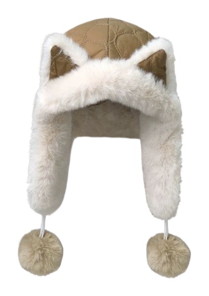 Tilkili Kulaklı Peluş Şapka (Yurt Dışından)