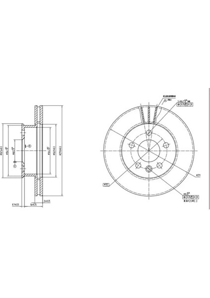 50573 Fren Diski On 701615301A (2 Adet Fiyatıdır)