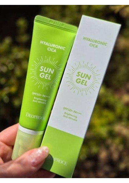 Hyaluronic Cıca Sun Gel modelleri
