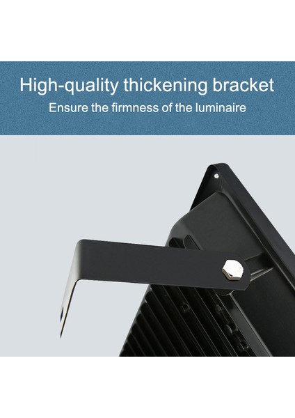 Dış Mekan LED Projektör Kare Ultra Ince Projektör 200W (Yurt Dışından) fiyatları