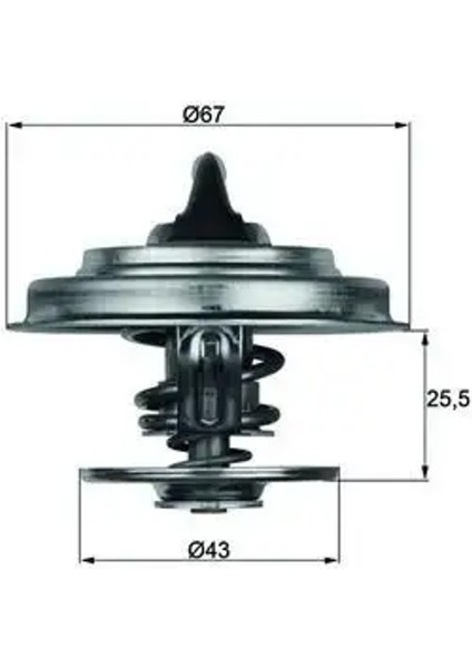 TX1883 Termostat 04224847 0609731 A0002037075