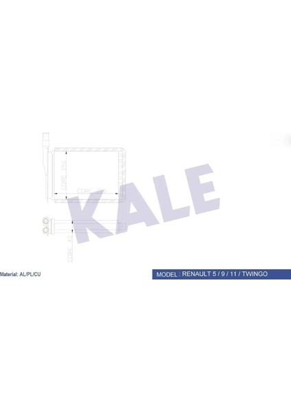 0581852AL Kalorifer Petegi