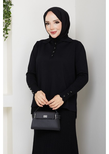 Kadın Eteği Mandal Örgülü Merserize Triko Elbise -PMK467 indirimleri