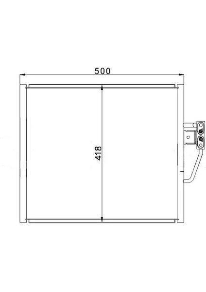 82378 Klima Radyatoru 64538391647