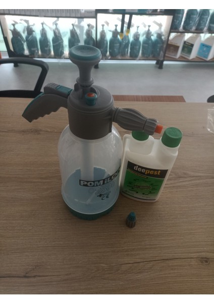 2500 Köpük Atar Pompa ve Kahverengi Kokarca ilacı deepest 500 Ml