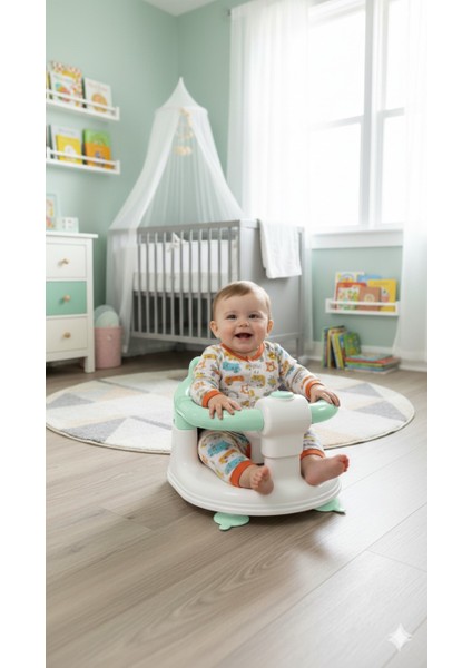 Önden Açılır Bebek Banyo & Mama Oturağı Mint Yeşili fiyatları