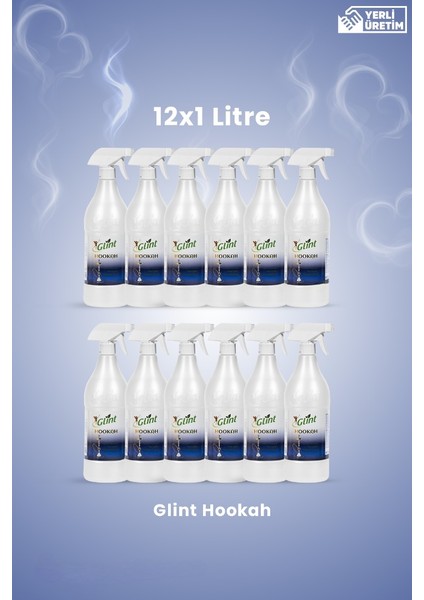 Hookah 12 x 1 Lt. Nargile Temizleyici