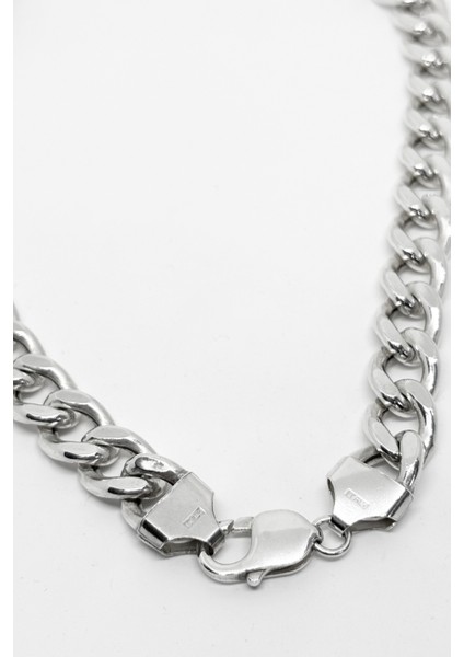 Kalın Gurmet Gümüş Zincir Kolye 50CM fiyatları