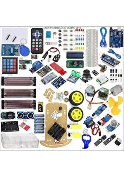 Eğiteklab Robotik Kodlama Seti Sarı Renkli Zeka Geliştirici 1 Adet