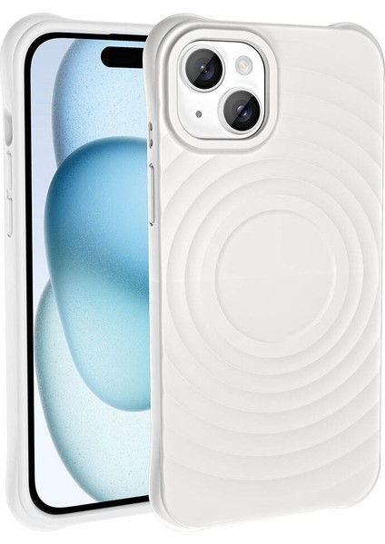 Apple iPhone 15 Plus M-Safe Şarj Özellikli Airbagli Mat Görünümlü Zore Hepi Kapak fiyatları