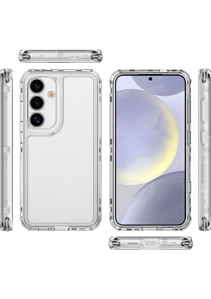 Samsung Galaxy S25 5g Için,şeffaf Akrilik 3'ü 1 Arada Darbeye Dayanıklı Kılıf-Saydam (Yurt Dışından) fiyatları