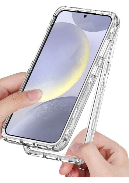 Samsung Galaxy S25 5g Için,şeffaf Akrilik 3'ü 1 Arada Darbeye Dayanıklı Kılıf-Saydam (Yurt Dışından) fırsatları